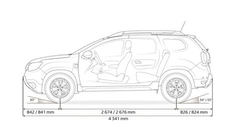 dacia duster 3 wymiary